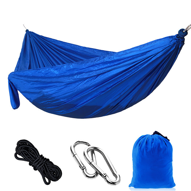 Outdoor camping nylon hammock