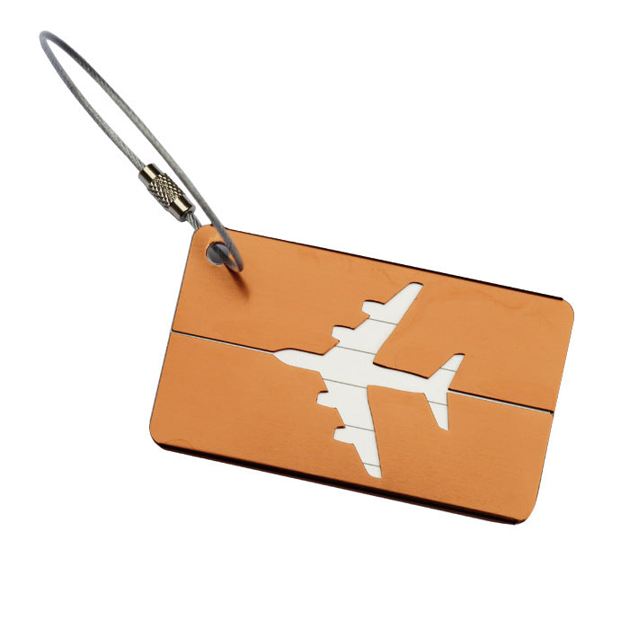 Aluminum luggage tags