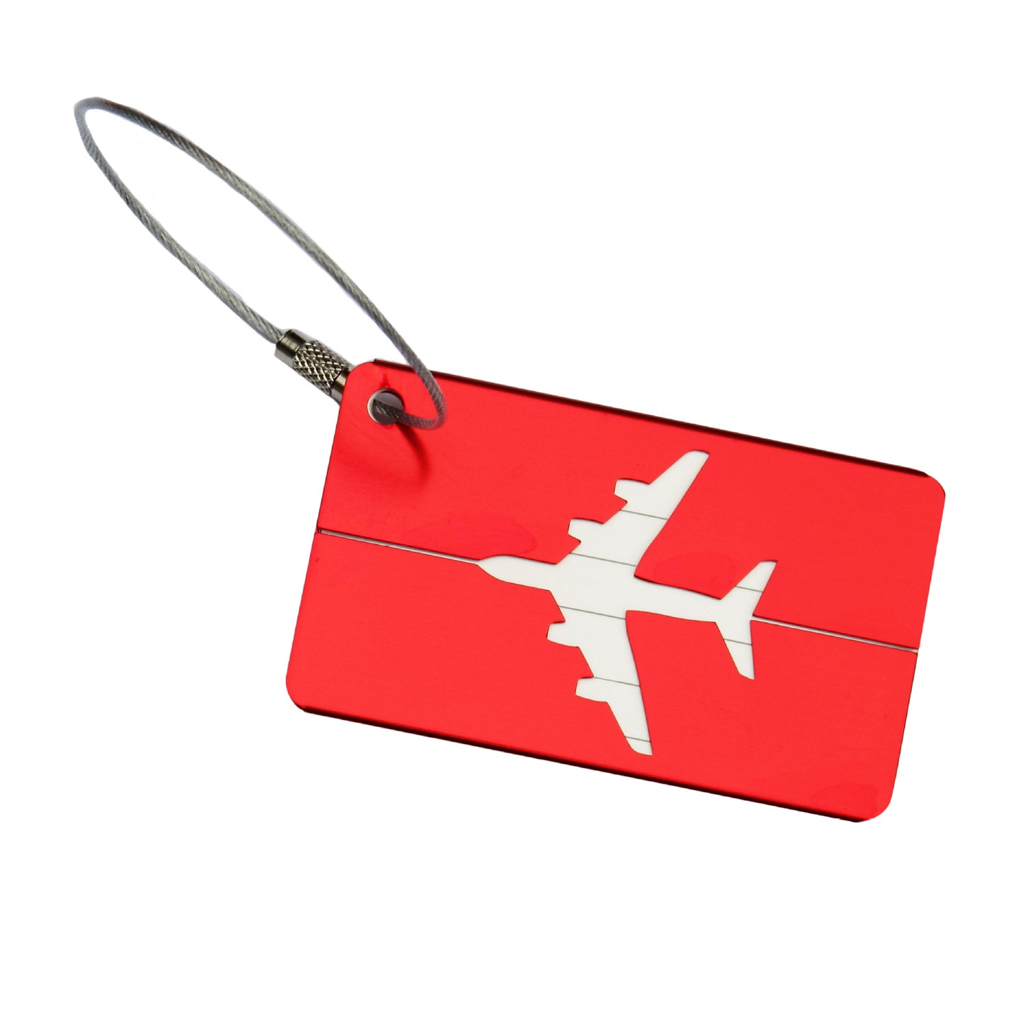 Aluminum luggage tags