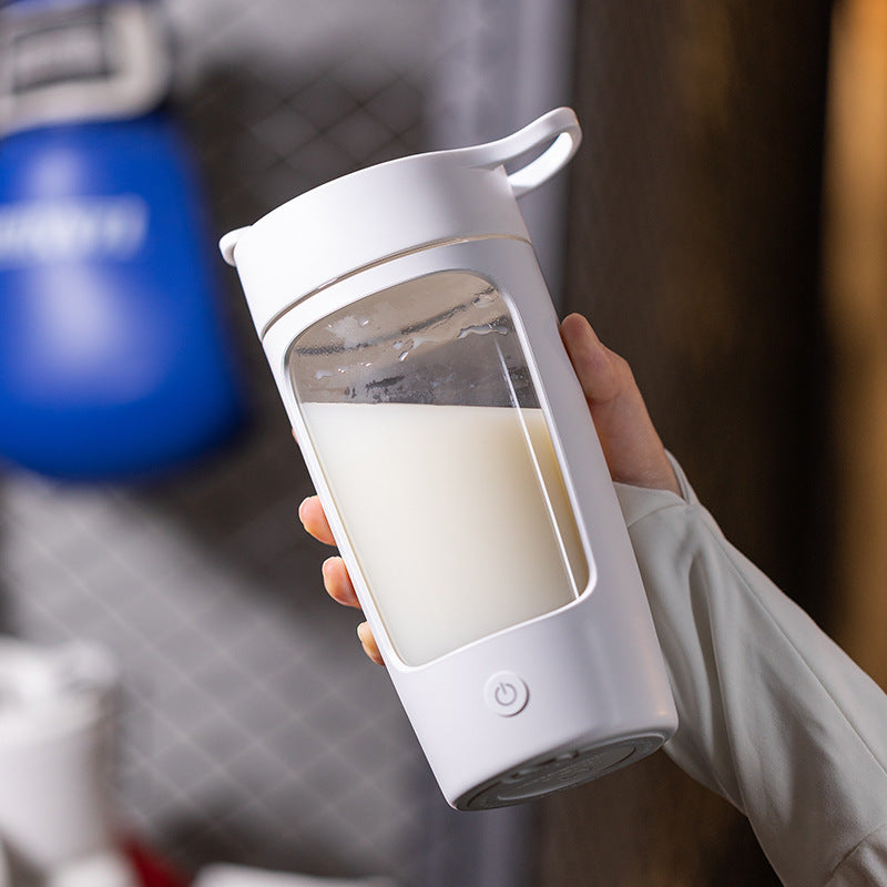 Portable fitness electric stirring mug