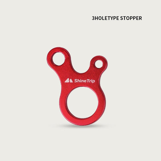 Climbing buckle outdoor 3-hole quick knot tool