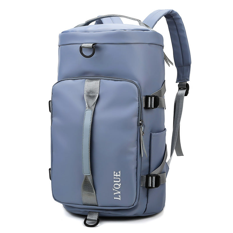 Large capacity wet and dry multi-purpose shoulder bag