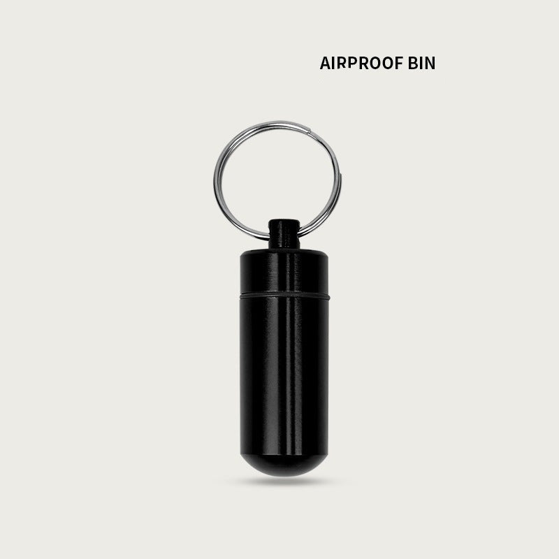 Aluminum alloy waterproof small medicine bottle