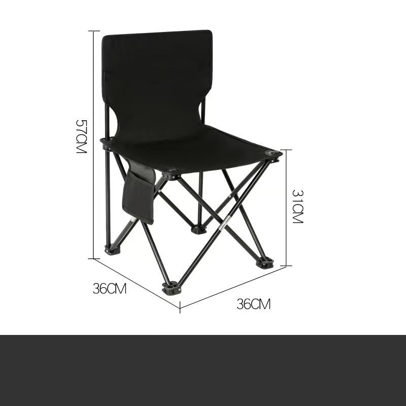 Outdoor portable folding chair