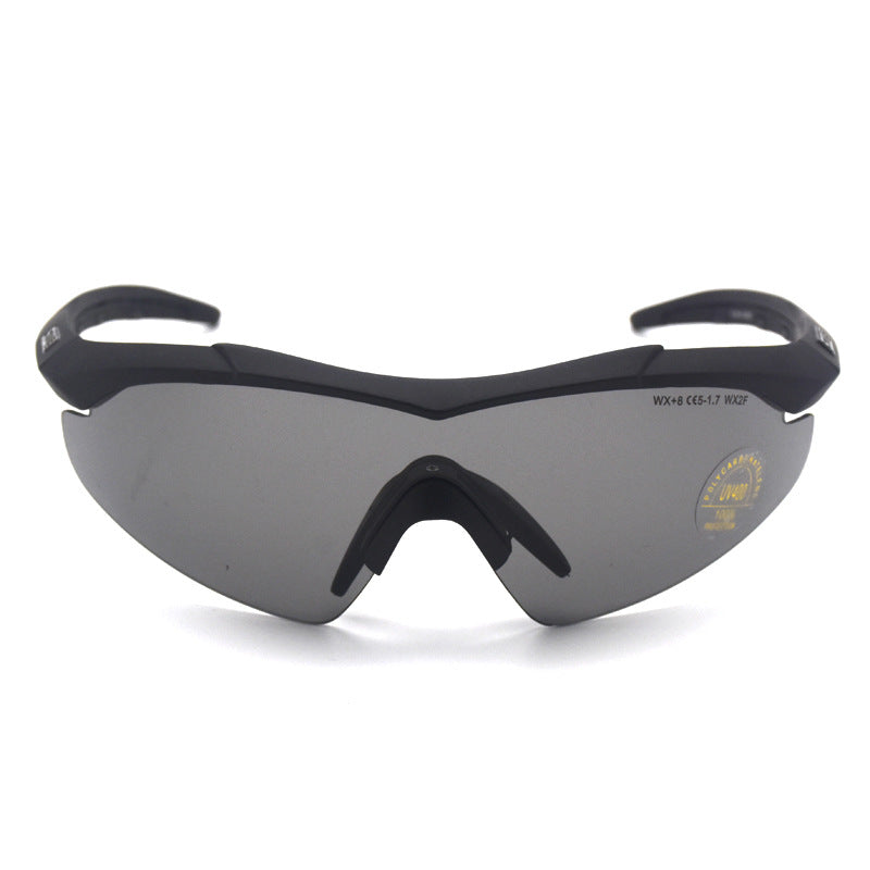 Tactical protective glasses for military fans