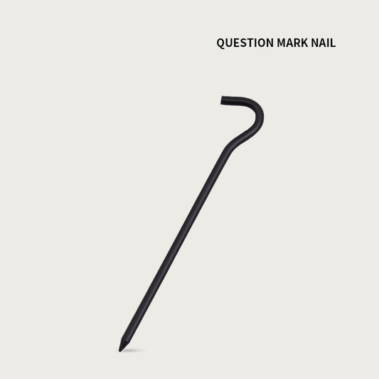 Tent accessories question mark ground pegs