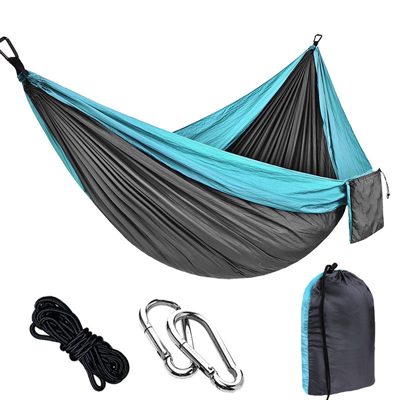 Outdoor camping nylon hammock