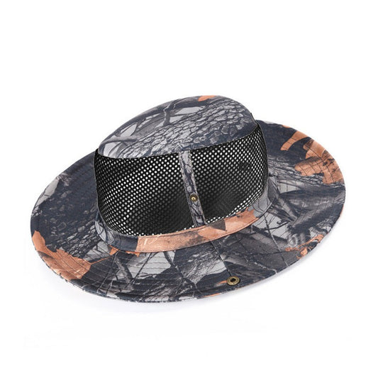 Summer outdoor hiking camouflage cap