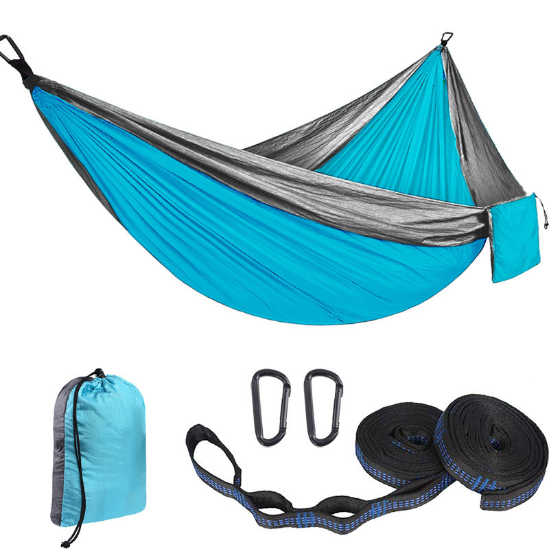 Outdoor camping nylon hammock