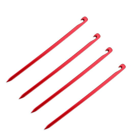 High strength aluminum alloy tent pegs