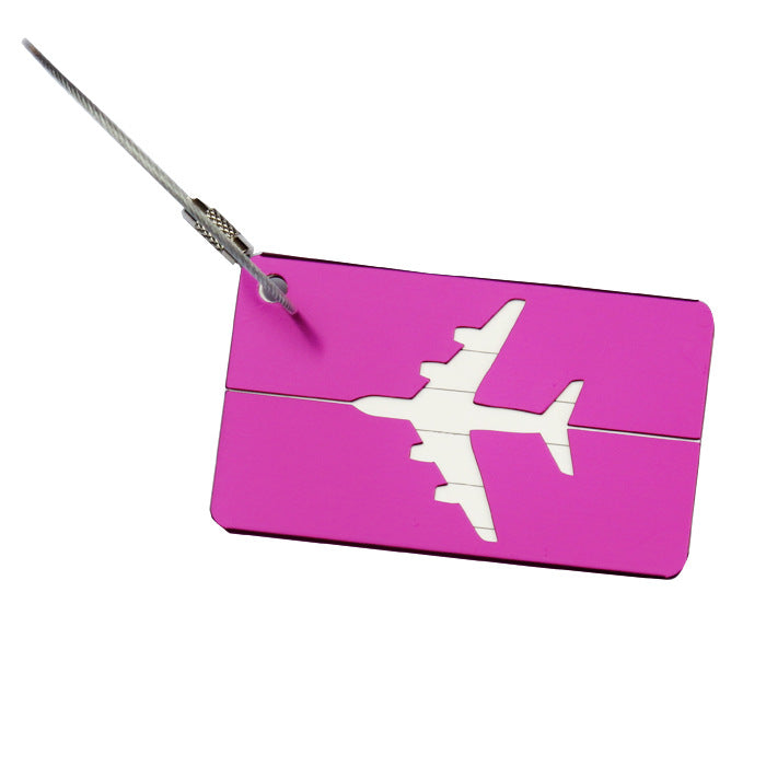 Aluminum luggage tags