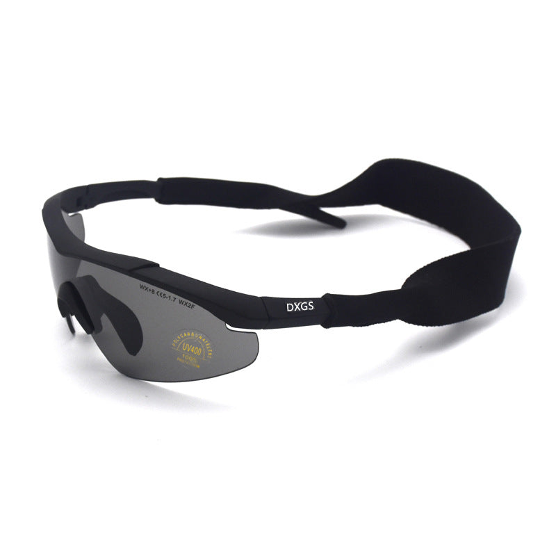 Tactical protective glasses for military fans