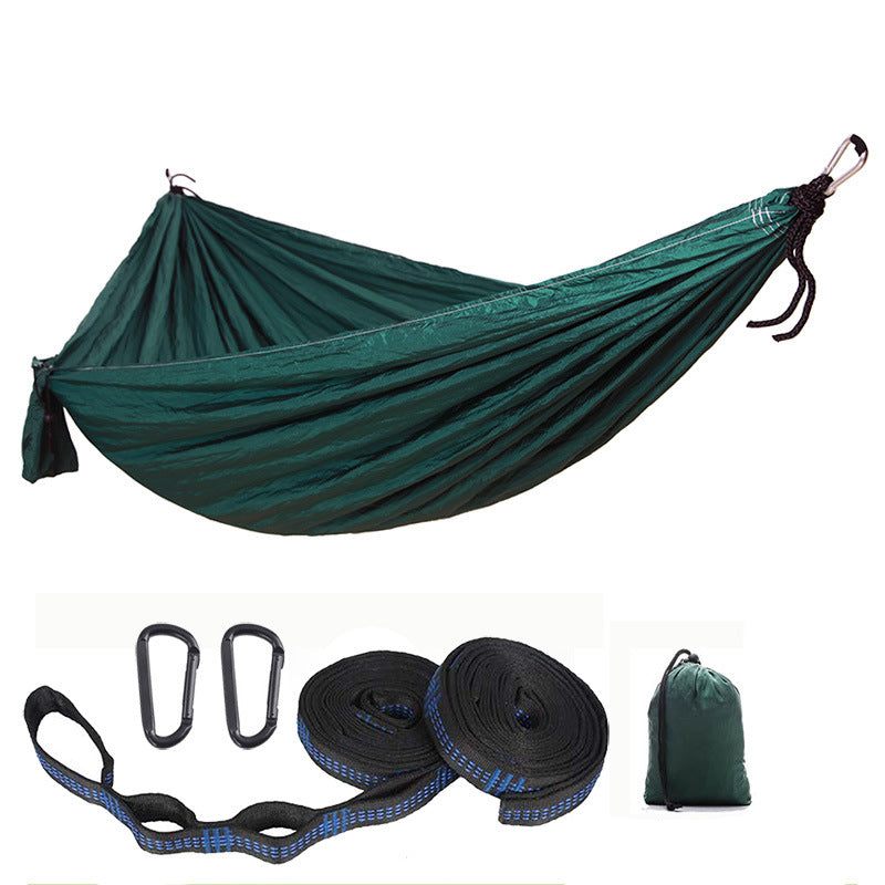 Outdoor camping nylon hammock