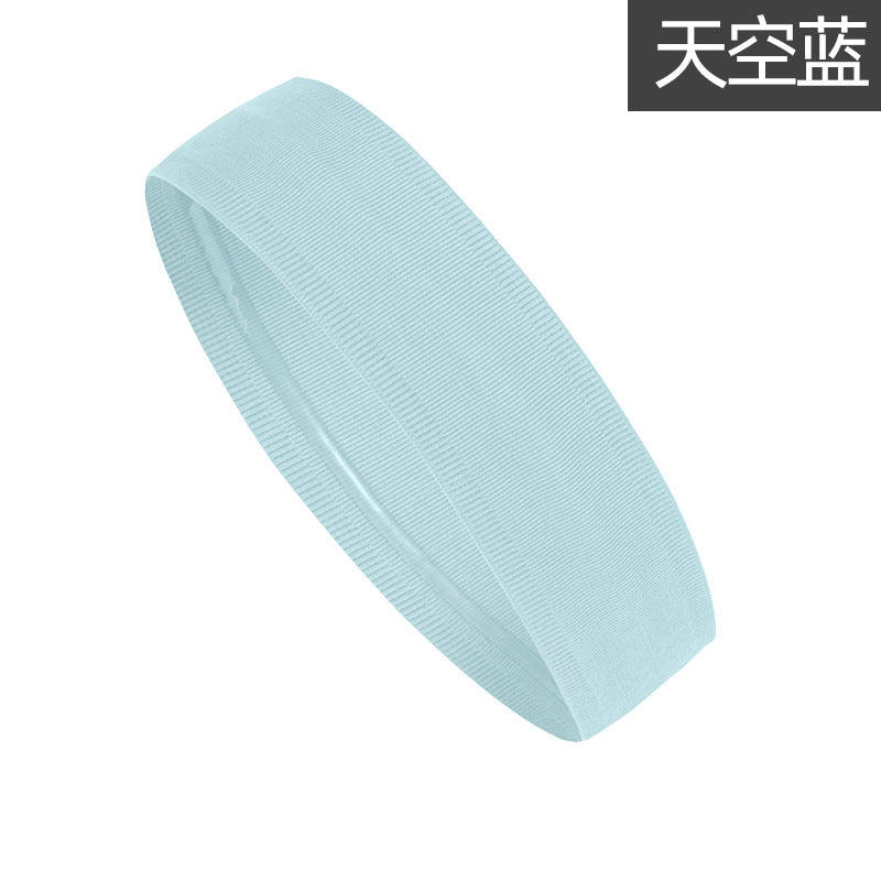 Sports sweat absorption anti-slip quick dry hair band