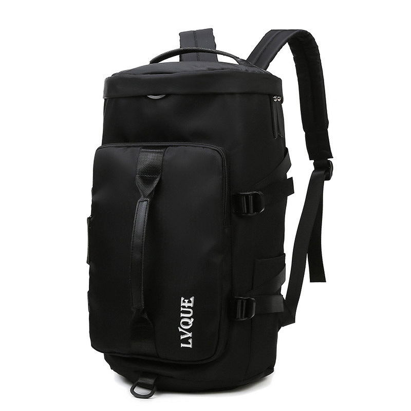 Large capacity wet and dry multi-purpose shoulder bag