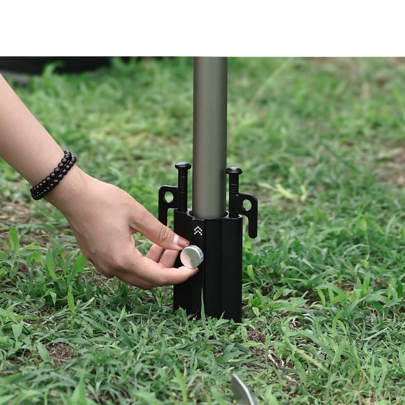 Outdoor camping portable canopy pole fixer