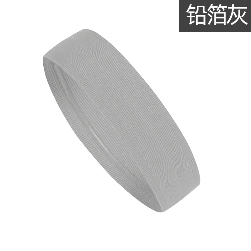 Sports sweat absorption anti-slip quick dry hair band