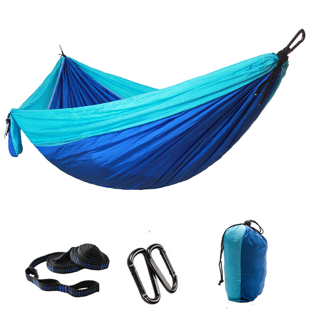 Outdoor camping nylon hammock