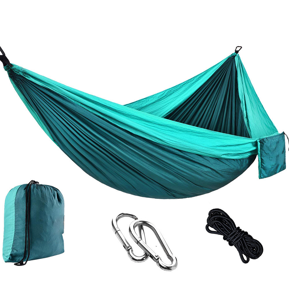 Outdoor camping nylon hammock