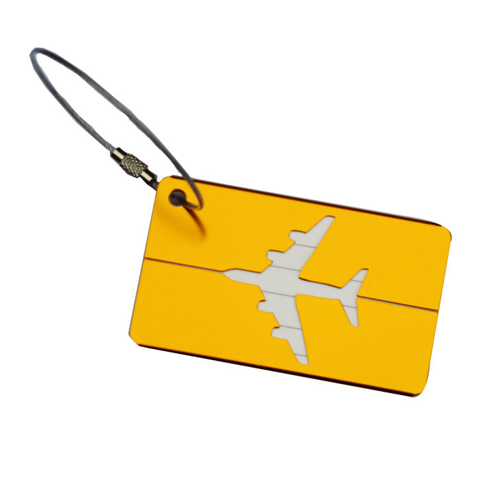 Aluminum luggage tags