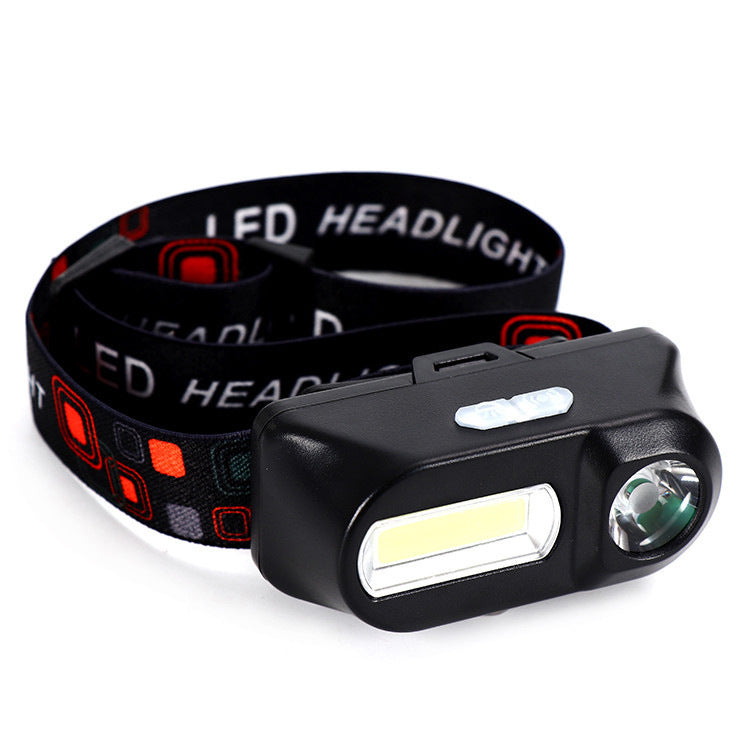 Multifunctional USB interface charging headlamp